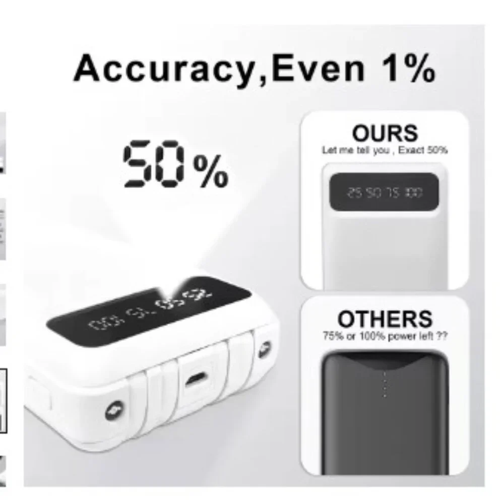 20000mAh Power Bank Portable White NEW